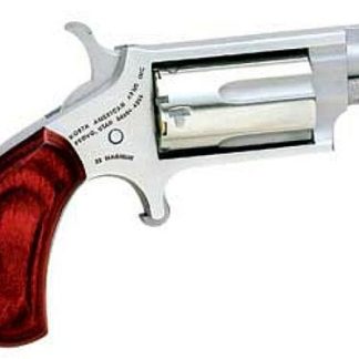 North American Arms Mini REV 22WMR 1 1/8 Red/Black GRP
