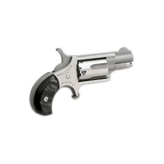 North American Arms Mini .22LR Revolver 1.125 Stainless Black Pearl
