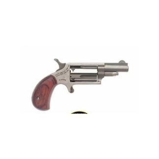 North American Arms Mini 22MAG Revolver 1.625 Stainless Black Pearl