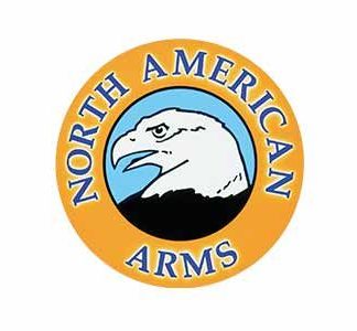 North American Arms Mini-Revolver Stainless .22 Mag 1.625" Barrel 5-Rounds Red Stag Grips