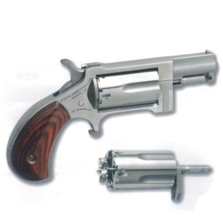 North American Arms Sidewinder 22LR/MAG Swingout Revolver 5Rds 1.5-inch Stainless