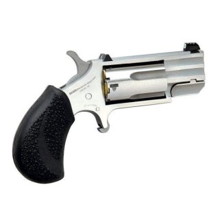 North American Arms Pug Stainless Steel .22WMR 1-inch 5 Rds Ported Barrel/White Dot Front Sight