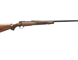 NOSLER M48 HERITAGE BOLT ACTION RIFLE .28 NOSLER 26" BARREL 3 ROUNDS FANCY WALNUT STOCK BLACK CERAKOTE FINISH