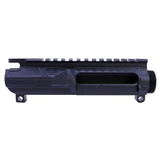 Odin Works Works Billet Upper Receiver AR15 7075 Billet Aluminum Black w/ Dust Cover