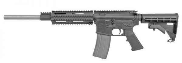 Olympic Arms K16SST Black .204 Ruger 16-inch 30Rd Quadrail