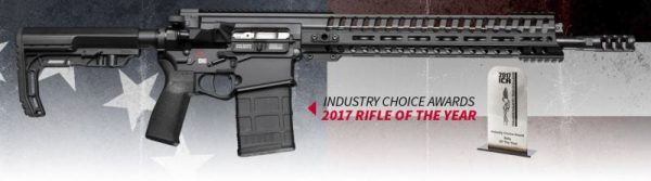 Patriot Ordnance Factory Revolution NP3 Nickel-Teflon / Black .308 Win 16" Barrel 20-Rounds