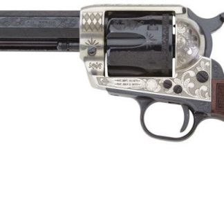 Pietta 1873 GW2 Deluxe Alchimists III Black .45 LC 5.5" Barrel 6-Rounds Engraved