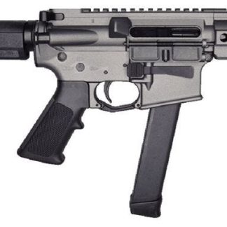 BRIGADE AR STYLE BATTLE PISTOL TUNGSTEN 9MM 5.5" 33-ROUND