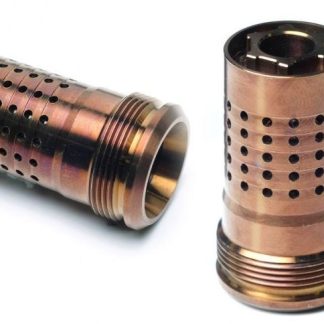 Q Cherry Bomb Muzzle Brake, Fits Q Suppressors 7.62MM