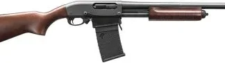 Remington 870 DM Black/Wood 12GA 18.5-inch 6rd Pump Shotgun