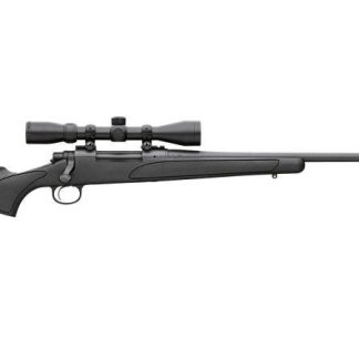 REMINGTON MODEL 700 ADL COMPACT BOLT ACTION RIFLE COMBO BLACK 243 WIN 20 INCH 4 RD WITH 3-9X40MM SCOPE