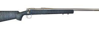 REMINGTON MODEL 700 STAINLESS 5-R BOLT ACTION RIFLE BLACK WITH GREEN WEBBING .223 REM 24 INCH 5 RD