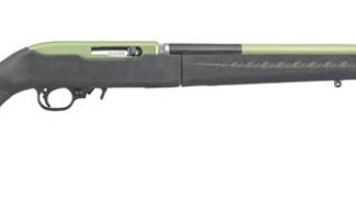 Ruger 21155 Takedown Lite Semi-Auto Rifle Black/Green 22LR 16.1 inch 10RD