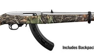 Ruger 10/22 Takedown Mossy Oak Break-Up Camo / Matte Stainless 22LR 16.6-inch 25Rd