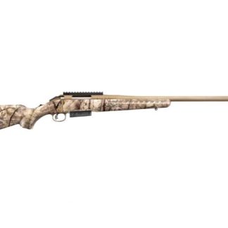 RUGER AMERICAN 6.5 PRC 24" 3 ROUNDS GOWILD CAMO I-M BRUSH BRONZE CERAKOTE