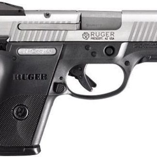 RUGER SR9C COMPACT STAINLESS/BLACK 9MM 3.5-INCH 10RD W/3 MAGAZINES