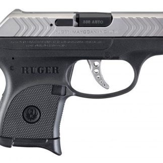 RUGER LCP STAINLESS / BLACK .380 ACP 2.75-INCH 6RDS