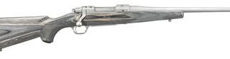 RUGER HAWKEYE LAMINATE COMPACT RIFLE MATTE STAINLESS .308 WIN 16.5-INCH 4RD