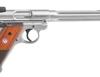 RUGER MARK IV HUNTER STAINLESS .22LR 6.88-IN 10 ROUNDS FLUTED BARREL