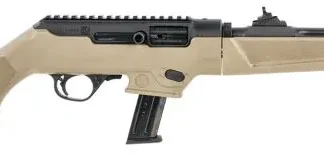 Ruger PC Carbine Flat Dark Earth 9mm 16.1" Barrel 17-Rounds Threaded Muzzle