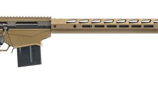 RUGER PRECISION RIFLE BLACK / DARK EARTH 6.5 PRC 26" BARREL 8-ROUNDS WITH FOLDING, ADJUSTABLE OVERSIZED BOLT HANDLE STOCK