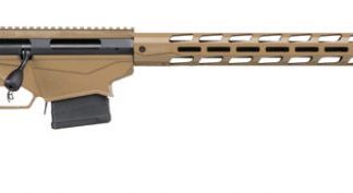 RUGER PRECISION RIFLE BLACK / DARK EARTH .308 WIN 20" BARREL 10-ROUNDS WITH REVERSIBLE SAFETY SELECTOR
