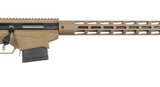 RUGER PRECISION RIFLE BLACK / DARK EARTH 6.5 CREEDMOOR 24" BARREL 10-ROUNDS WITH REVERSIBLE SAFETY SELECTOR