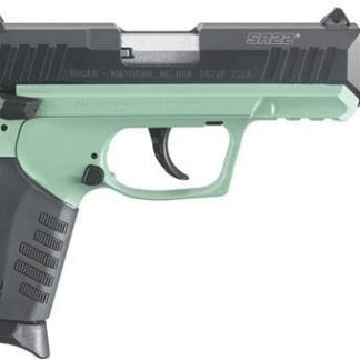 RUGER SR22PB TURQUOISE CERAKOTE .22LR 10RD
