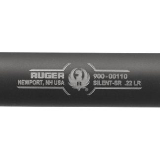 Ruger Silent-SR Black .22 LR / .22 WMR / .17 HMR 5.375-inch 1/2x28