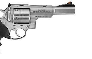 Ruger Super Redhawk Stainless .454 Casull 5-inch 6Rd Adjustable Sight
