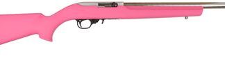 Ruger 10/22 Target Semi Auto Rifle Pink 22 LR 20 inch 10 rd Hogue Stock