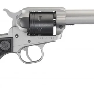 Ruger Wrangler Single-Action Revolver Silver .22 LR 4.62-inch 6Rds