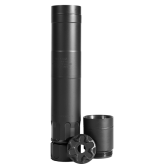 Rugged Suppressors Surge 7.62 Black 9-inch