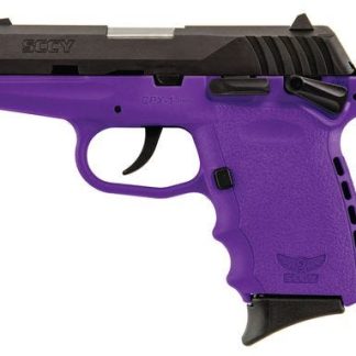 SCCY CPX-1 PURPLE/BLACK 9MM 3.1-INCH 10 1 RD W/ MANUAL SAFETY