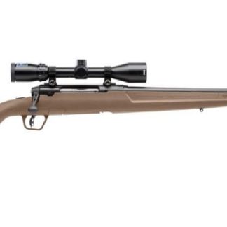 SAVAGE AXIS II XP 6.5CR FDE 22-INCH PKG 3-9X40 BUSHNELL SCOPE 4RDS