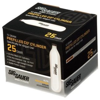 Sig Sauer CO2 12 Gram 25 Pack