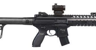 Sig Sauer MPX Air Pistol CO2 Powered .177 8 Inch 30Rd with Aluminum Handguard