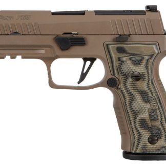 SIG SAUER P320 AXG SCORPION FLAT DARK EARTH 9MM 3.9" BARREL 10-ROUNDS