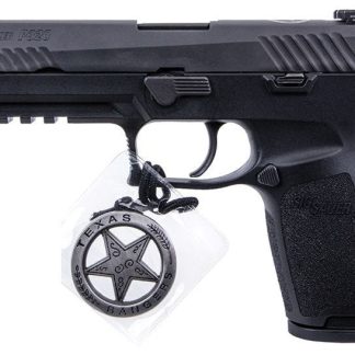 SIG SAUER P320 TEXAS RANGER 9MM 4.7" BARREL 17-ROUNDS WITH COMMEMORATIVE COIN