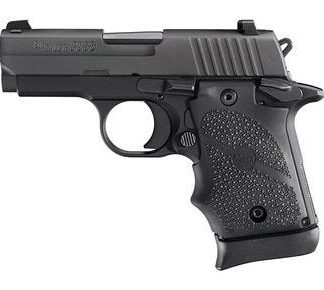 SIG SAUER P938 9MM 3-INCH 7RDS BLACK SIGLITE NIGHT SIGHTS MASSACHUSETTS COMPLIANT