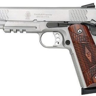 SMITH AND WESSON 1911 TA STAINLESS .45 ACP 5-INCH 8RDS NIGHT SIGHTS