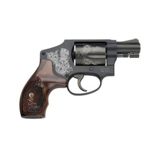 Smith and Wesson M442 150785 38 1.875 inch Engraved BL