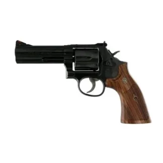 Smith and Wesson 586 Blued .357 Mag 4-inch 6Rd Red Ramp Sight