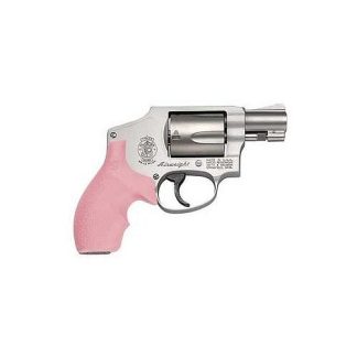 Smith and Wesson 642 1.875-inch Stainless/Aluminum Centennial Pink GP