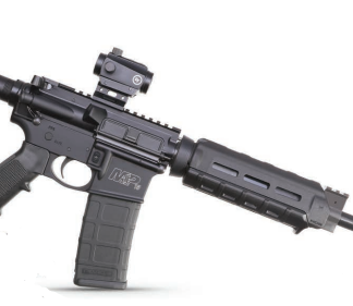 Smith and Wesson M&P 15 Sport II OR Magpul MOE M-LOK Crimson Trace Red/Green Dot Sight 5.56/.223 Rem 16-inch 30Rds