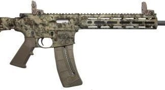 Smith and Wesson M&P 15-22 Kryptek Highlander Camo .22 LR 16-inch 25Rd