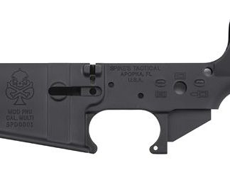 Spikes Tactical Pipe Hitter Union Spade Logo Stripped Lower Black .223 Rem / 5.56