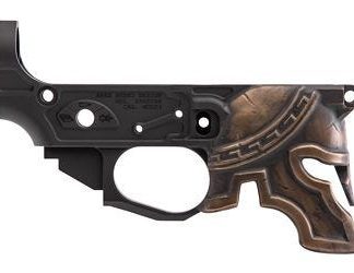Spikes Tactical Rare Breed Spartan Stripped Lower Bronze Painted