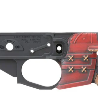 Spikes Tactical Rare Breed Samurai Red / Black Lower Receiver