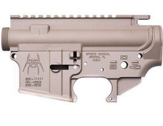 Spike's Tactical Upper/ Lower Receiver Stripped 5.56/ 223 Flat Dark Earth